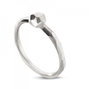 14 krt witgouden design Equiv ring model " Understatement " gepolijst - 209860