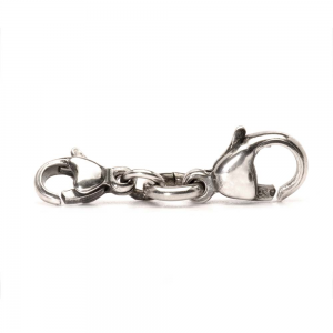 Zilveren Trollbeads sluiting "Dubbel slot" - 18156