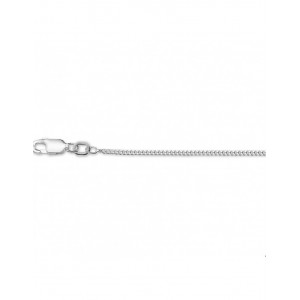 Zilveren lengtecollier gourmetschakel 45 cm x 1,4 mm - 27121