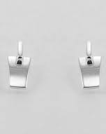 NOL handgesmede zilveren oorstekers, model ag 81827.4 - 28268