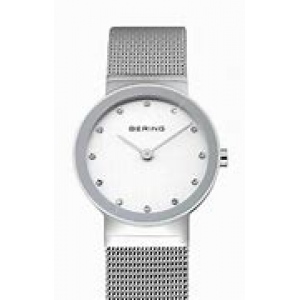 Stalen Bering damespolshorloge " classic " met milanaise band, 26 mm doorsnede, refnr : 10126-000 - 32289