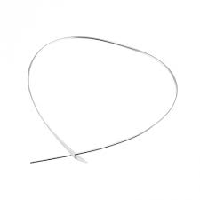 NOL handgesmede zilveren spang, V-model maat 13,5 cm, model AG04009.8 en geschikt voor sierstukken - 35036