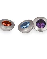 een stalen Swivel hanger, model nr.10, met kleur rubin rot - 36699