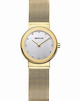 Bering dames horloge classic double met double milanaise band, 10126-334 - 300910