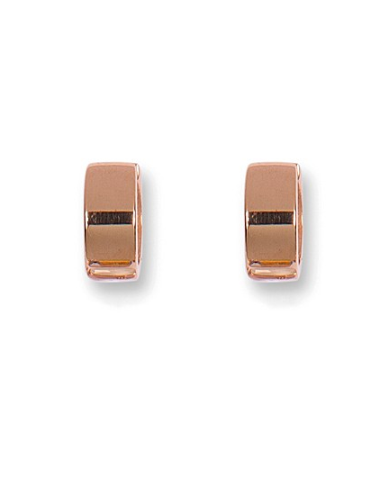 Zilveren Heide Heinzendorff creolen rosé verguld model Nora, 30320037900 - 203018