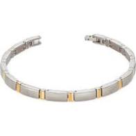 Boccia bicolor titanium fantasie schakelarmband, 21 cm, refnr : 0371-02 - 203180