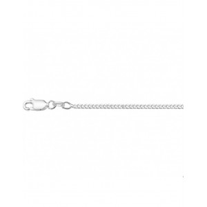 Zilveren gourmette schakel lengte collier 45 cm x 2,1 mm - 302490