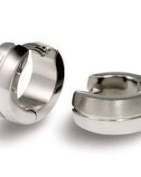 mat/poli titanium Boccia fantasie klapcreolen - 203919