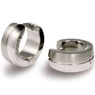 mat/poli titanium Boccia fantasie klapcreolen - 203919