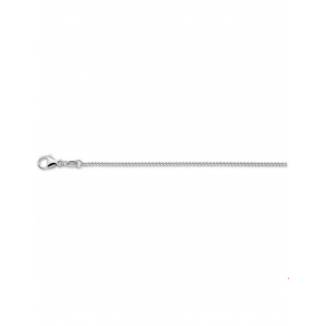 zilveren gourmet collier gerhodineerd 45 cm van 1.4 mm - 304579