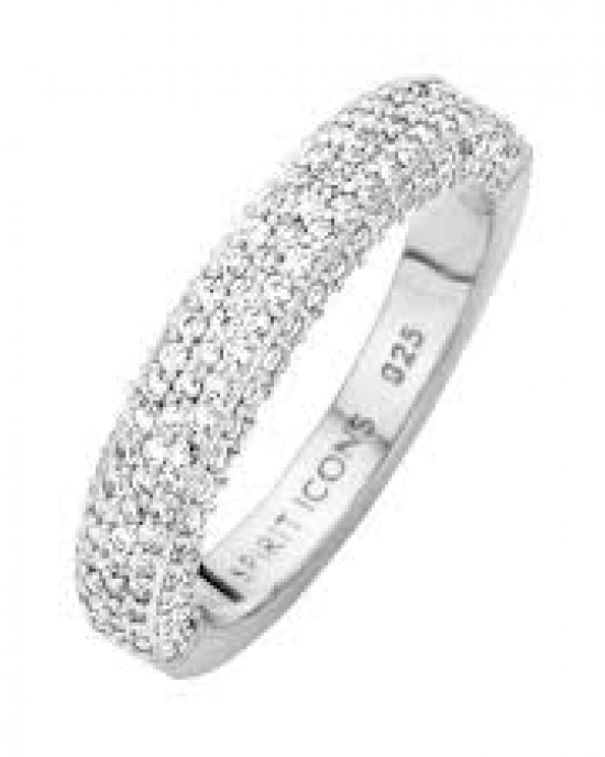 SPIRIT ICONS, ring zilver, Magic, zirkonia - 206828