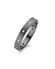 SPIRIT ICONS, ring zilver geoxideerd, RAW, rustic - 206852