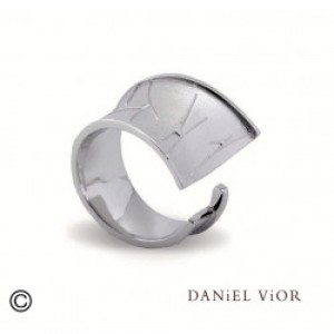 Daniel Vior zilveren ring model Emet - 207165