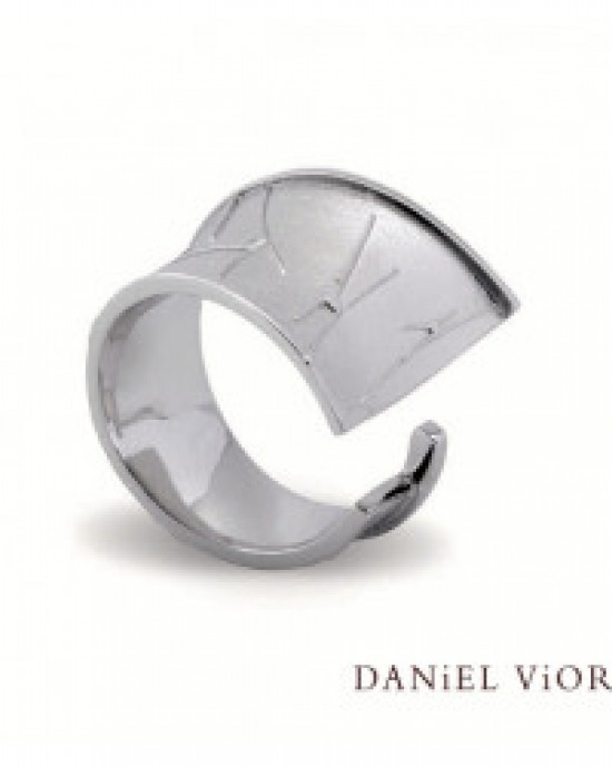 Daniel Vior zilveren ring model Emet - 207165