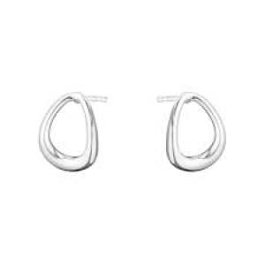 zilveren Georg Jensen fantasie oorstekers small  : Offspring 433B - 209438