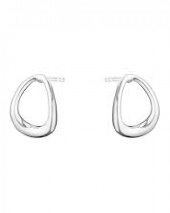 zilveren Georg Jensen fantasie oorstekers small  : Offspring 433B - 209438