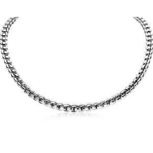Zinzi zilveren collier,Beschadigd! fantasieschakel op 43 cm model zic1639 - 208448