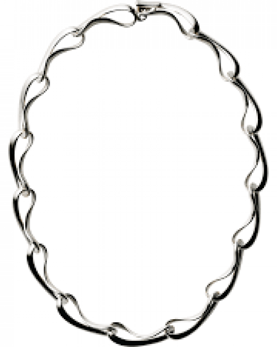 Georg Jensen zilveren collier model Infinity 452, massief - 209449