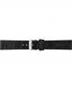 CALF LEATHER ALLIGATOR GRAIN BLACK 24 MM - 208720