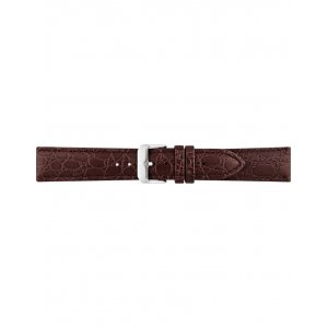 LOUISIANA CROCODILE PRINT DARK BROWN MATT - 208796