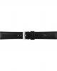 Volledig glad calf leather watch strap with stitching and padded. This soft watch strap has nubuck lining and is fitted with a stailess steel buckle - 208782