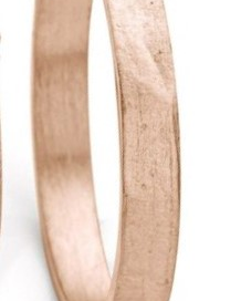 Ines Bouwen handgemaakte roségoud kleurige voorbeeldring model 53_1, ca 2,7 mm breed - 213166