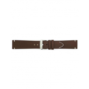 Calf leather strap with stainless steel buckle - 210374