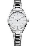 Bering horloge " Ultra Slim " stalen kast en stalen band , saffierglas en zilverkleurige wijzerplaat, 17231-700 - 213030