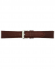 Calf leather strap with fine lizard print and nubuck lining. This semi padded strap is soft and has a stainless steel buckle. - 212597