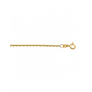 Doublé lengtecollier ankerschakel 42 cm met veerring, 1.6 mm - 212350