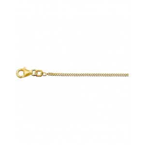 9 karaats geel gourmetschakel collier 60 cm 1.6 mm - 212406