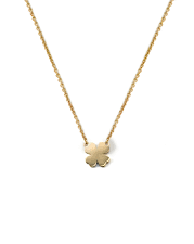 14 krt geelgouden Miss Spring collier inclusief een klavertje 4 MSC144GG - 212524