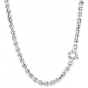zilveren Monzario Argento jasseronschakel collier refnr : arg 1008 op 45 cm - 212980