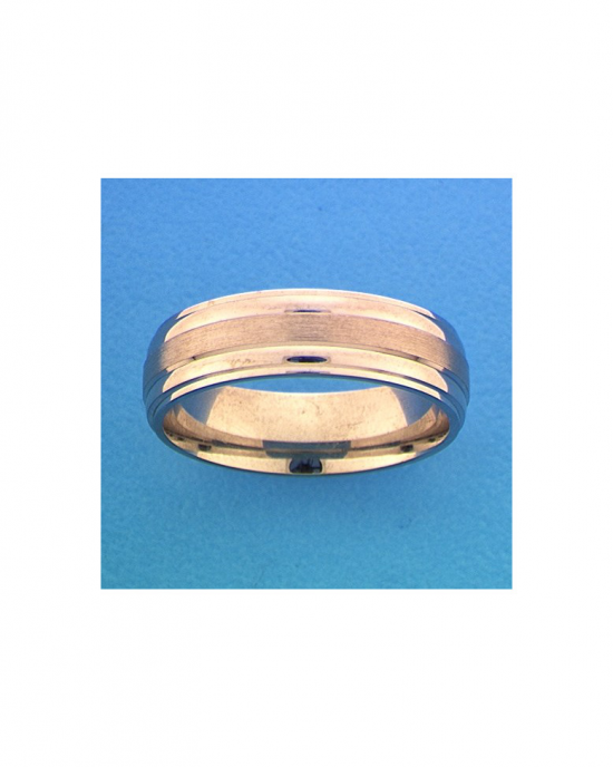 zilveren vriendschapsring mat-poli op maat 19 - 214300