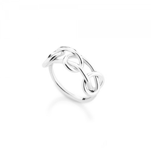 Marcello Pane fantasiering zilver gerhodineerd, 3 knopen model 40 - 214438