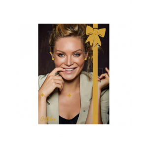 " Partybox Gold  " met diverse zilveren ( 6 stuks )  sieraden, allen geel verguld - 214658