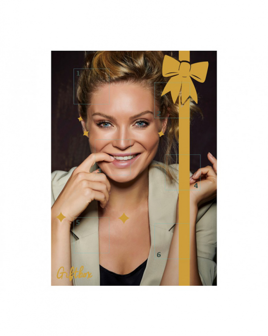 " Partybox Gold  " met diverse zilveren ( 6 stuks )  sieraden, allen geel verguld - 214658