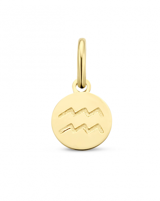 14 krt geelgouden fantasie dierenriemhanger ca 6 mm : Waterman - 215206