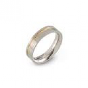 Boccia bicolor titanium ring model 0149-03 - 11111265