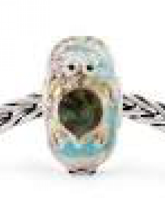 zilveren Trollbead van muranoglas Special edition : Gestaag Tempo , TGLBE-20375 - 11112435