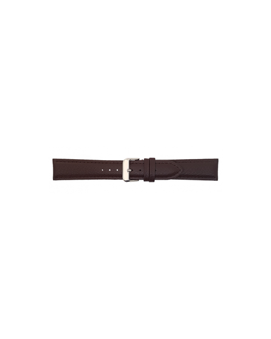 BBS Bison grained calf leather watch strap. Padded and fitted with solid stainless steel buckle. Like all BBS watch straps, this one has a soft nubuck lining and a reinforced case connection - 11111622
