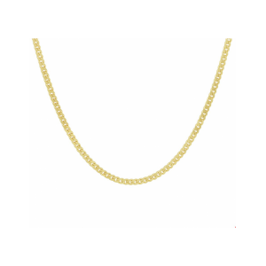 Geelgouden collier met een gourmet schakel. Het collier heeft schakelbreedte van 2.4 mm en een draaglengte van 60cm. Uitgevoerd met een stevige karabijn sluiting. - 11116439