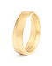 Verso Gemini ring, Titanium geelgoud verguld. Refnr. Ver03-62 Op maat 62 - 11112712