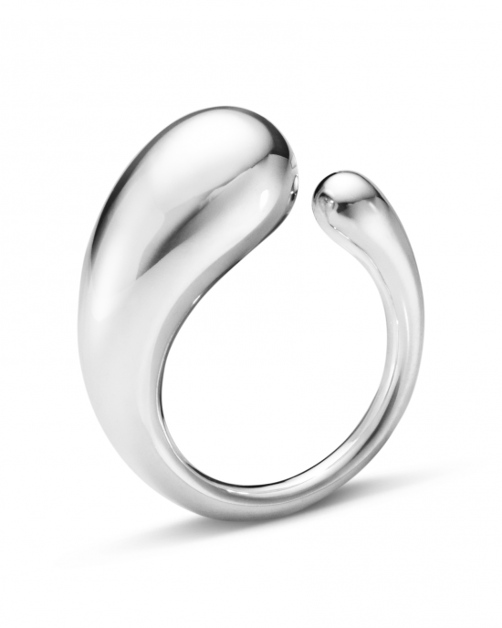 zilveren Georg Jensen fantasie ring : Mercy Large 634B - 11112750