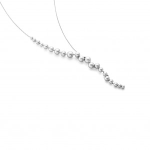 zilveren Georg Jensen fantasie collier inclusief ankerschakel lengtecollier 45 cm : Moonlight Grapes 551E - 11112755