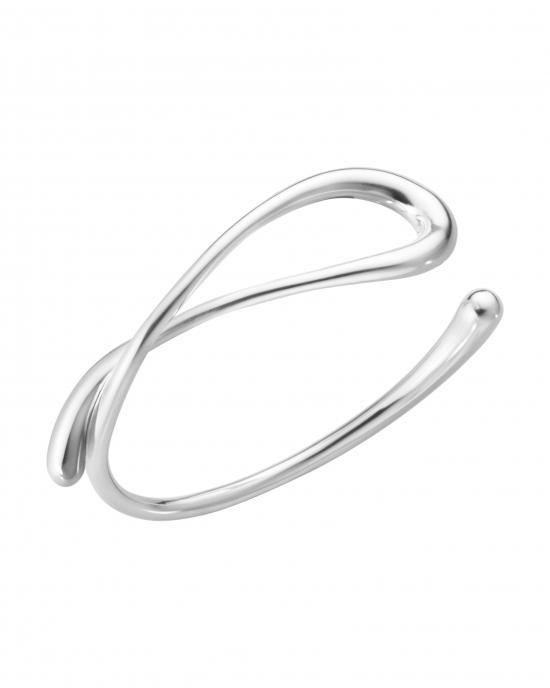 Georg Jensen zilveren bangle uit de mercy collectie model twist op maat Small, refnr. 20001405000S - 11112797