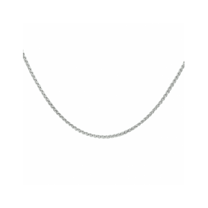 zilveren lengtecollier vossestaartschakel, 42 cm x 1,0 mm - 11114350