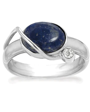 Rabinovich zilveren ring Starry Night met Lapis Lazuli. Refnr. 76203801 - 11112925