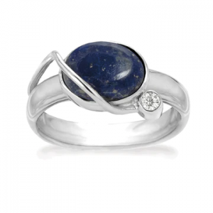 Rabinovich zilveren ring Starry Night met Lapis Lazuli. Refnr. 76203801 - 11112925