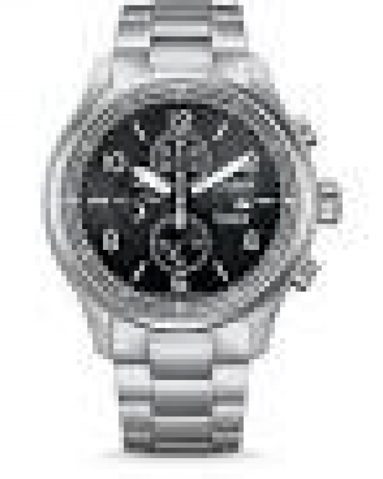 titanium Citizen Eco-drive chronograaf , donkere wijzerplaat, arabische cijfers en 24 uurswijzer, 100m WD - 11113023